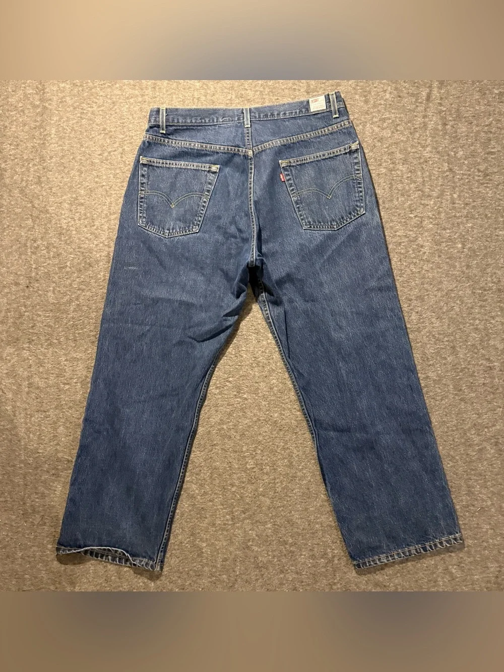 Levis 569 Vtg 90s Dry Goods Jeans Men’s 38x30 blue Straight USA Made Cotton Nice